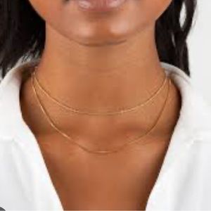 Adina Eden Jewels Dainty Beaded Chain Choker